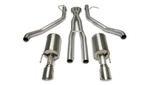 Pontiac GTO Performance Exhaust - Rear - CORSA Performance - Cat-Back + X-Pipe Sport - Polished - `05-`06